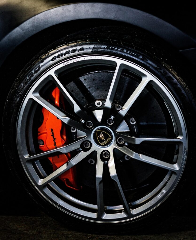lamborghini gallardo, gallardo edizione tecnica, lamborghini, gallardo, edizione tecnica, super car, wheel, tire, rim, car, automotive, fast car, italian car, sports car, automobile, brake, disk, metal, caliper, silver, black car, black metal